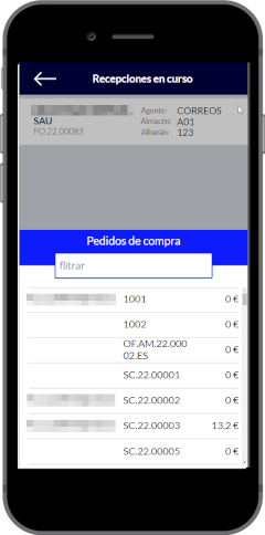 Gestión stock almacén