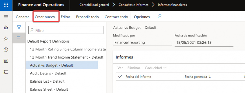 Creating financial reports in D365 Finance and Operations using Management Reporter